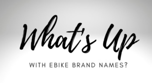 ebike brand names